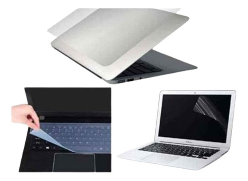 Combo Protector Laptop Pantalla + Teclado + Skin, 14.6  