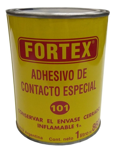 Cemento De Contacto Fortex 101 De 1 Lt // Casa Scalise