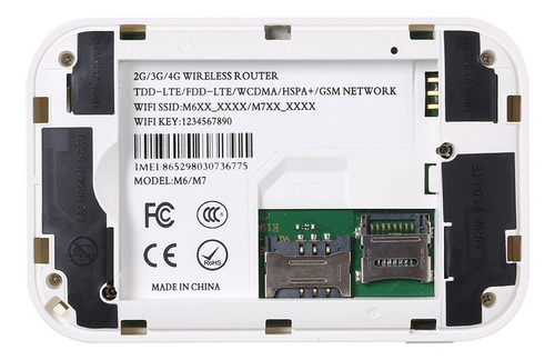 Punto De Acceso Portátil Móvil Mifi 4g Lte Cat4 150m Desbloq