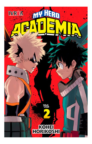 Manga My Hero Academia Tomo #02 Ivrea Argentina
