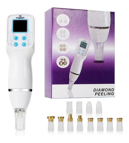 Diamond Peeling Microdermoabrasion Portatil + Estuche 