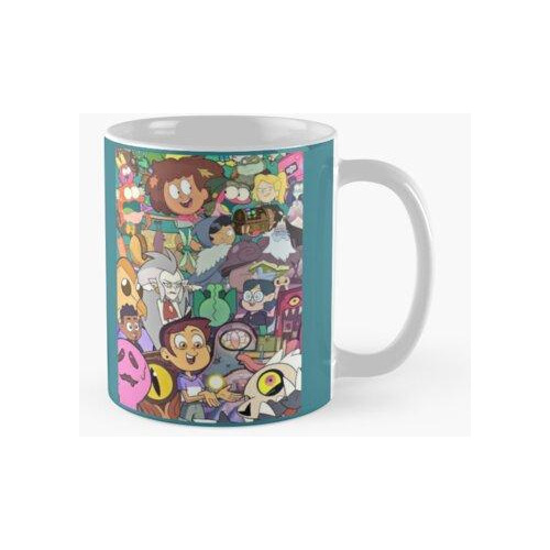 Taza La Casa Del Búho X Amphibia Calidad Premium