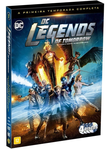 Dc's Legends Of Tomorrow 1ª Temporada - Box Com 4 Dvds