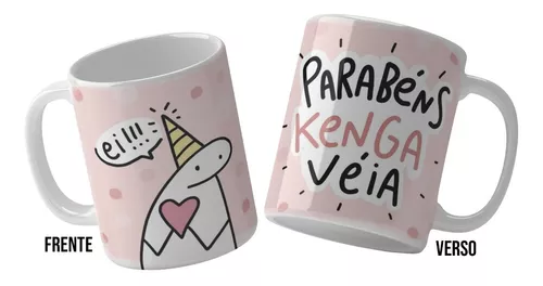 Caneca Divertida Frases Feliz Aniversario Meme