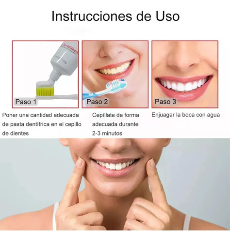 Pacote De 3 Cremes Dentais Branqueadores Probióticos Sp6 1