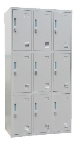 Locker De 9 Puerta, Bozzo, Industria Bodega Personal Oficina