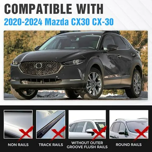 Barras De Techo Soenboo 300 Lbs Para Mazda
