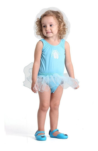 Disfraz Para Bebe Bailarina Azul Original Sulamericana