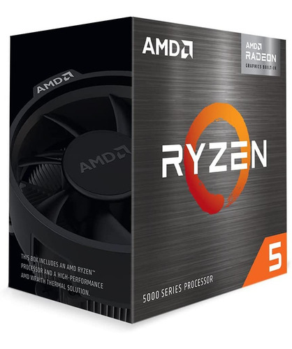 Procesador Amd Ryzen 5 5600g Zen 3 19mb Cache 4,4 Ghz Grafic