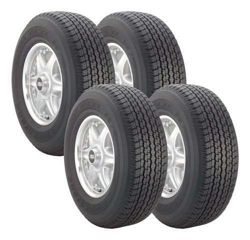 4 Llantas 205r16 Bridgestone Dueler Ht 840 Carga 110/108r Oe