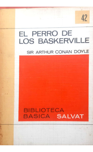 El Perro De Los Baskerville Arthur Conan Doyle Salvat Usad 