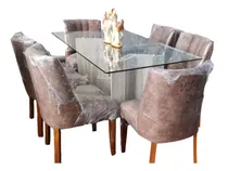 Comprar Juegos De Comedor Tabaco Marmoleado