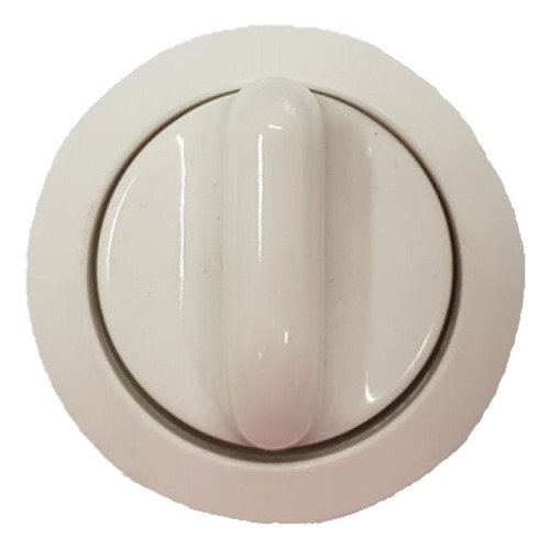 Perilla Cocina Gafa Altezza Blanca. Perno Largo Vastago 8mm 