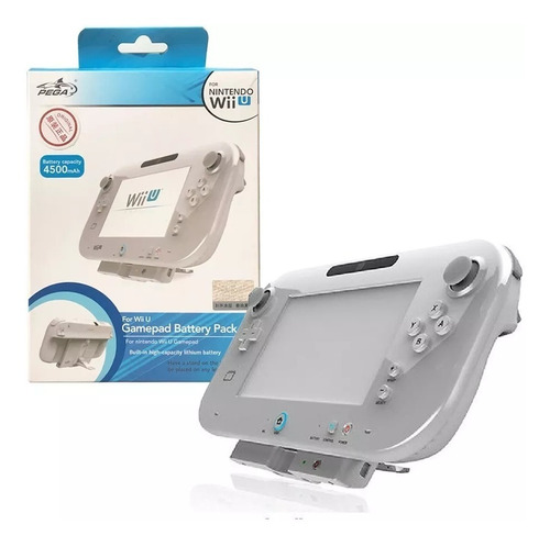 Bateria Pg-wu010 4500 Mah Pack Stand Para Wii U Gamepad