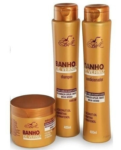 Kit Capilar Banho De Verniz Belkit