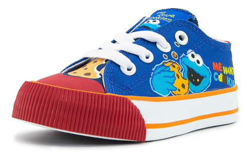 Tenis Moda Karsten Come Galletas Azul Agujeta Choclo 15-23.5