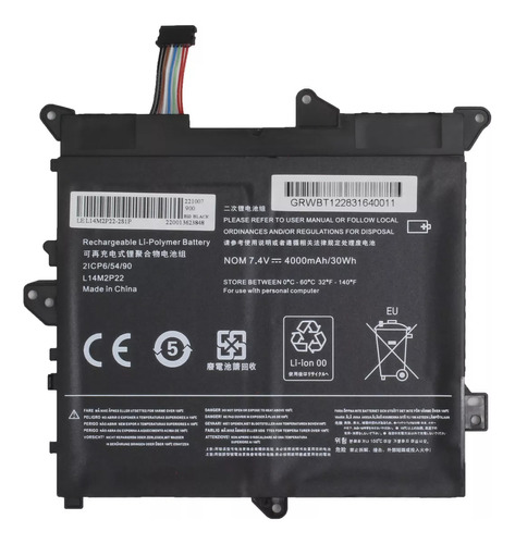 Bateria Compatible Con Lenovo Yoga 300-11ibr Litio A