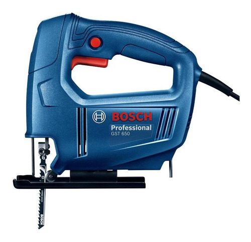 Imagem 8 de 8 de Serra Tico-tico Bosch Gst 650 450w 220v Com 1 Lâmina
