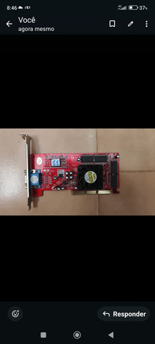 Placa De Vídeo Agp 32mb (Usado)