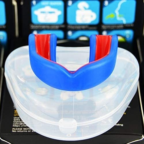 Protector Bucal Oral Mart Deportes De Contacto Azul Joven