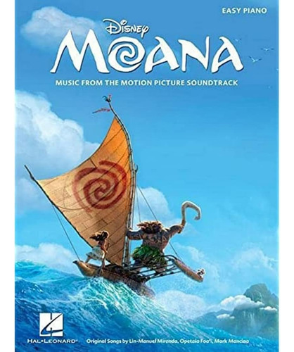 Libro Moana: Música De La Banda Sonora De La Película