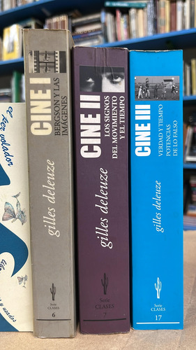 Cine 1, 2 Y 3 Gilles Deleuze (Usado)