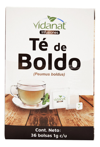 Té De Boldo Vidanat 36 Sobres