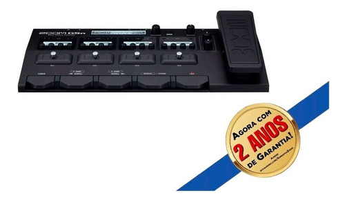 Imagem 2 de 10 de Pedaleira Modulo De Efeito Para Guitarra Zoom G5n