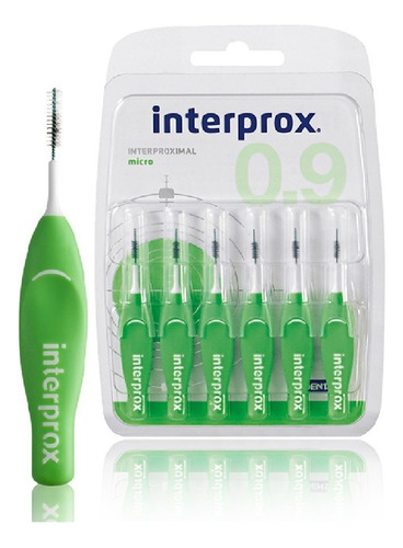 Interprox Interproximal  Micro 0.9 Mm Pack X 6 Un