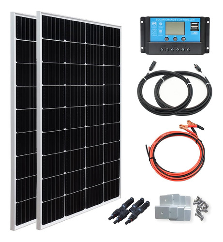 Kit De Panel Solar De 300 Vatios Perc Monocristalino De 150 