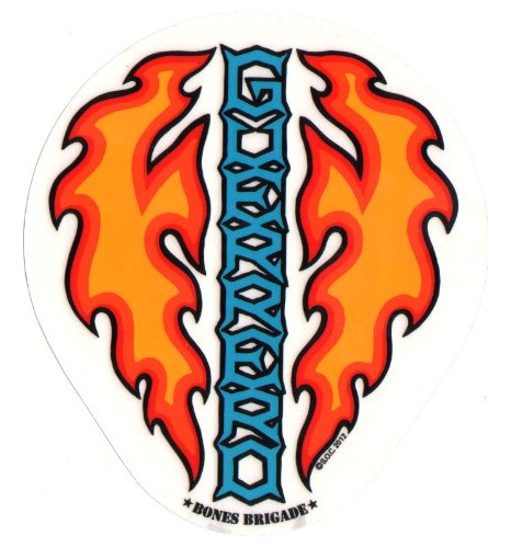Powell Peralta Skateboard Sticker -tommy Guerrero Bones Brig
