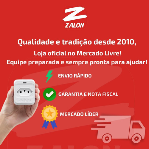 Protetor Eletrônico Tomada Dps Eps 301 Br Bivolt Anti Surto
