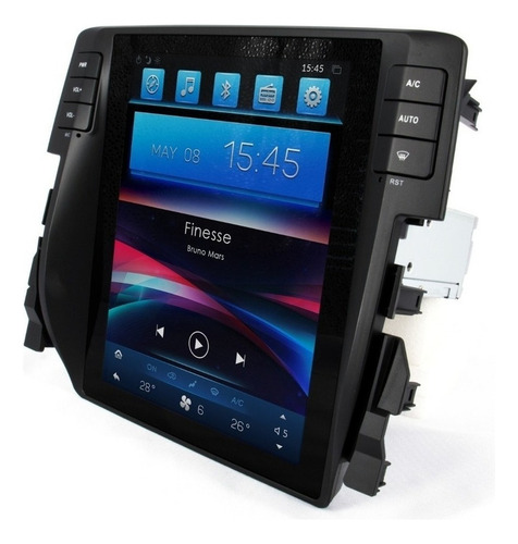 Tesla Android Honda Civic 2016-2019 Wifi Gps Bluetooth Hd