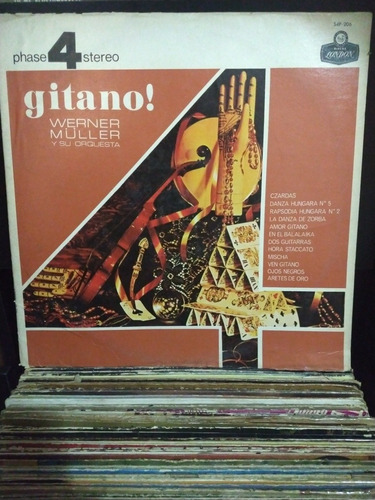 Disco De Vinilo,gitano!,werner Muller,phase 4 Stereo