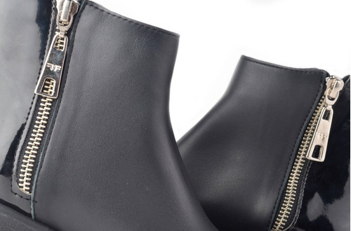 Imagen 9 de 10 de Botinetas Botas De Mujer De Cuero Livianas Pia - Ferraro