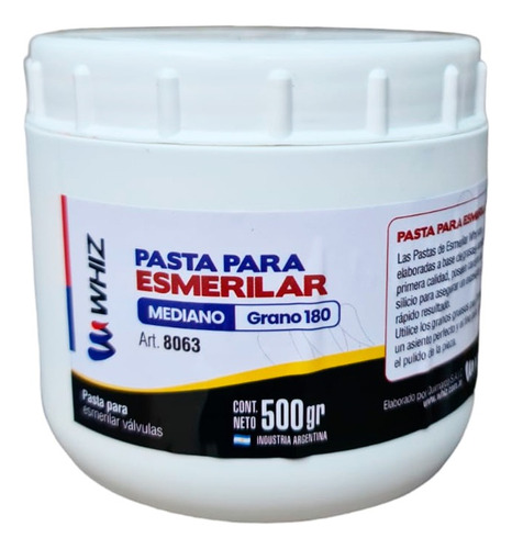 Pasta Para Esmerilar Válvulas Mediana 450 Gramos 