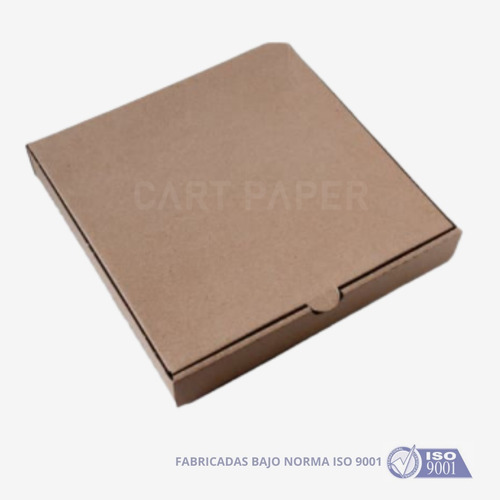 Imagen 2 de 5 de Caja Pizza 50 Un 38 X 38 X 4,5 Cm / Cart Paper