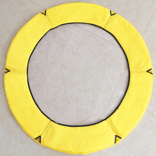 Almohadilla De Seguridad Para Cama Elástica Amarillo 1,2 M