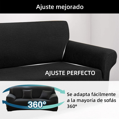 Protector Cubre Sala Funda Sillones Ajustable Elástico 3pz