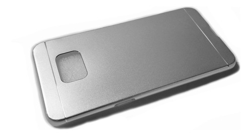Funda Tpu Case Para Celular Samsung Galaxy S6 Edge Plus Plateado Geométrico