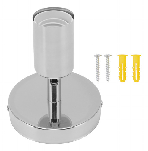 Soporte De Bombilla De Pared E27 E26, Base De Lámpara De 180