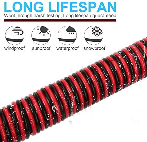 Tyumen 100ft 16 Gauge 2pin 2 Color Rojo Negro Cable Conexión