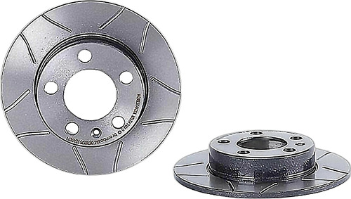 Par De Discos Ranurados Traseros Polo L4 2.0l 2003-2007