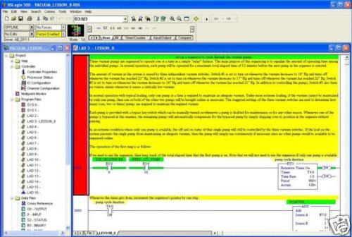 Allen Bradley Programming Lessons Rslogix Plc Traine Ccx
