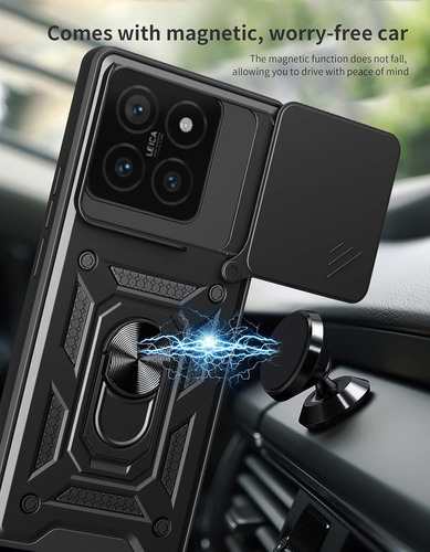 Rudo Uso Case Para Xiaomi 14t Pro Carcasa + 10d Mica
