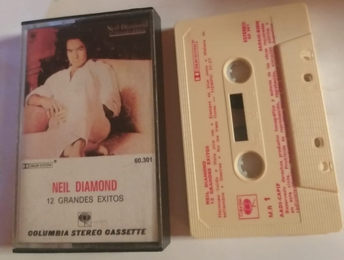 Neil Diamond - 12 Grandes Exitos - Casette -