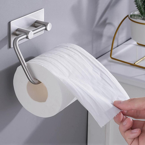 Soporte Para Papel Higiénico, Acero Inoxidable Cepillado