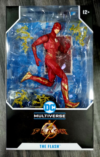 Flash The Movie Dc Multiverse. Mcfarlan Toys. Sellado. (Usado)