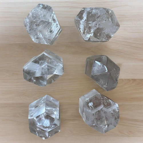 Cuarzo Cristal Maestro - Piedras Energéticas - X6 - Tameana