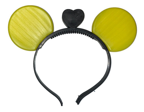 40 Orejas Raton Mickey Luz Led Luminosa Fiesta Niño Boda Color